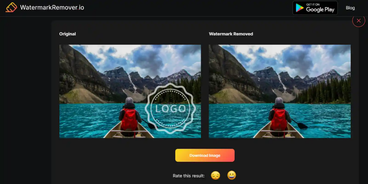 Online nástroj WatermarkRemover.io