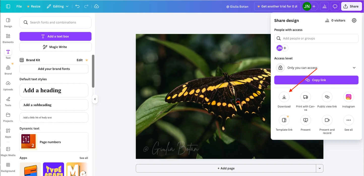Designová platforma Canva